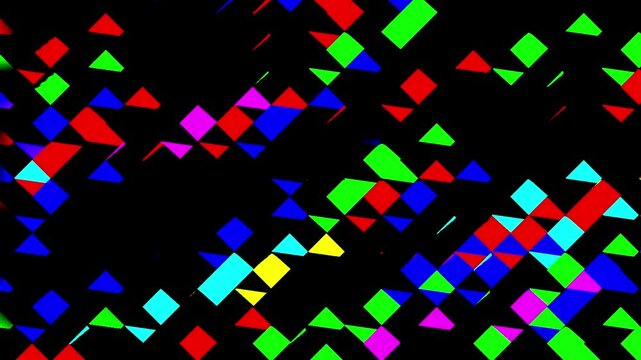 Colorful noise animation that can be used for TV static etc. 1