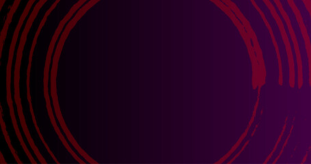 abstract background with red circle lines