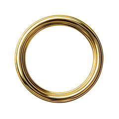  Gold circle frame