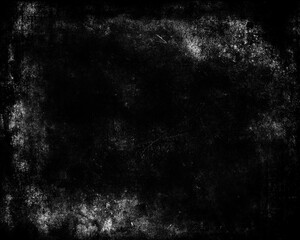 Scary grunge wall texture. Dark scratched background.