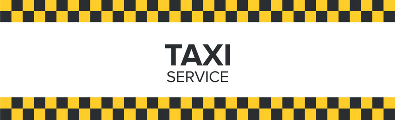 Abstract background in the style of a taxi - Vector illustration