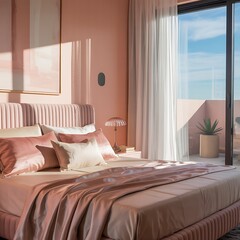 bedroom in hotel