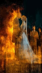 Passionate Wedding Moment