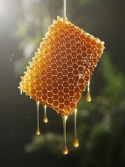 Fresh honey comb