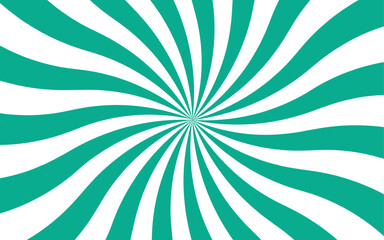 Abstract vivid, radial spiral burst pattern with red and white curved rays. Dynamic and symmetrical, using bold movement and energy. Retro, psychedelic feel reminiscent of vintage pop art.