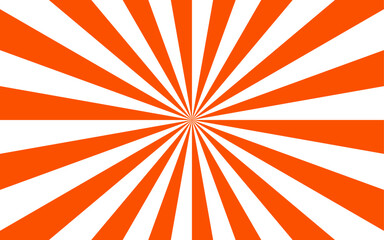 Abstract vivid, radial spiral burst pattern with red and white curved rays. Dynamic and symmetrical, using bold movement and energy. Retro, psychedelic feel reminiscent of vintage pop art.