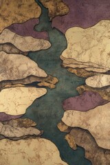 Abstract Colorful Stone Texture