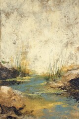Serene Nature Abstract Scene