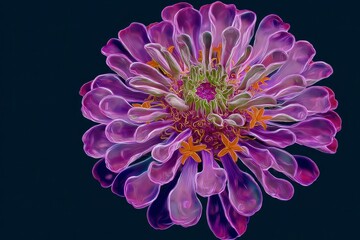 Vibrant Pink Flower Close-Up