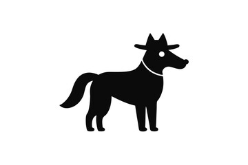 vector illustration of a dog
