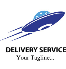 Fast Delivery Service Logo and Icon Vector File