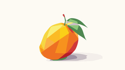 vector illustration of a mango