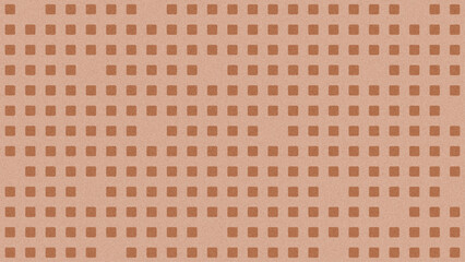 Seamless Geometric brown square Pattern with Grainy Noise Texture for Modern and Creative Background Designs