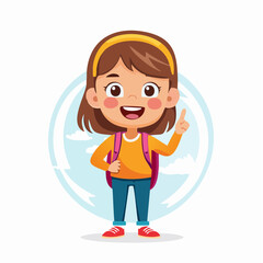 Vector logo design template and graphic elements for advertising, branding, posters and banners, funny cartoon illustrations with smiling character, coffee ...