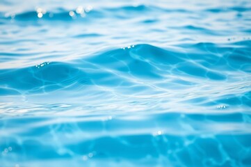 Calm Bluewater Waves and Ripples