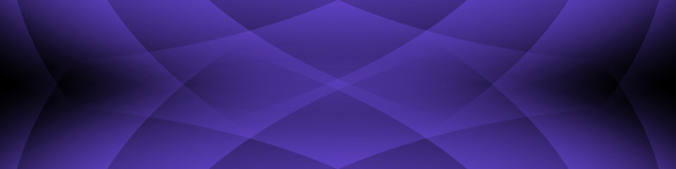 Black abstract banner with purple triangular pattern, cross shape, modern geometric texture, diagonal rays and angles	