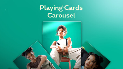 Playing Card Carousel