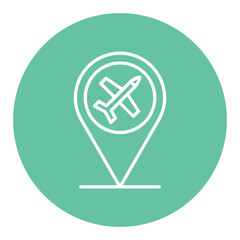 Flight Location Icon