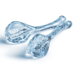 Ice tongs isolated on clean white background