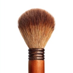 Makeup brush isolated on clean white background