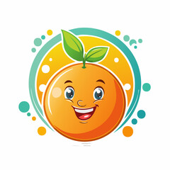 Vector logo design template and graphic elements for advertising, branding, posters and banners, funny cartoon illustrations with smiling character and mascot, abstract stickers and line