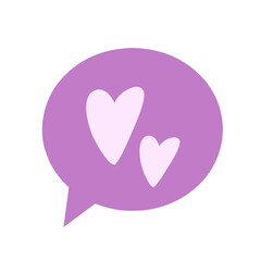 Heart Speech Bubble
