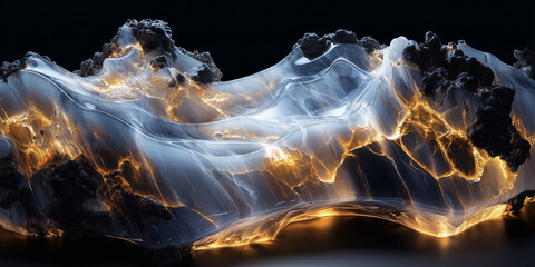 Marble dark blue texture background for text. Smooth marble