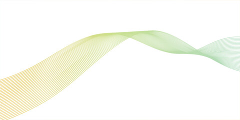 Clean and modern abstract concept with wave lines and grid mesh

