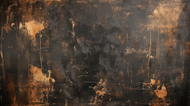 Rusty aged metal texture with grunge and vintage surface design