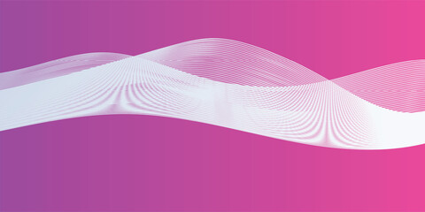 Minimalist wave composition with mesh textures and smooth light flow

