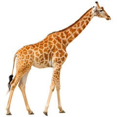 Obraz premium Giraffe - Isolated on Trasparent Background