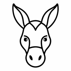 donkey cartoon illustration