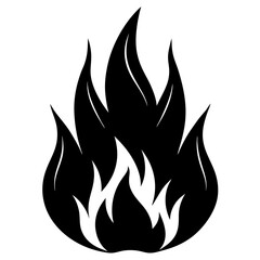 set of fire flames