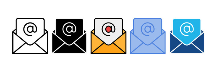 Obraz premium Email Icon Element For Design