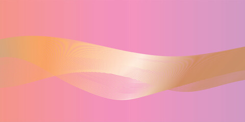 Artistic digital wave concept with abstract form

