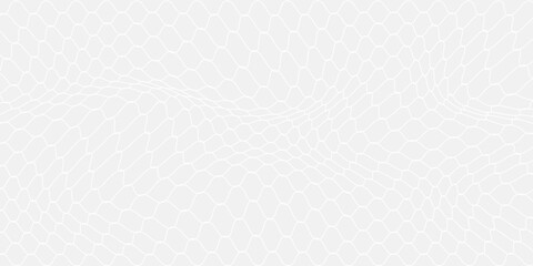 Grey backdrop with dynamic square halftone. Wavy grey square halftone background.