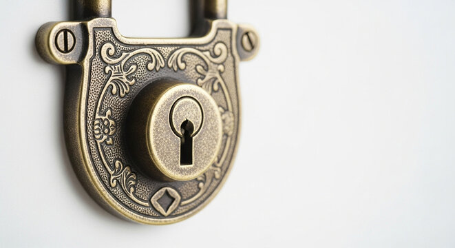 key in keyhole - Powered by Adobe