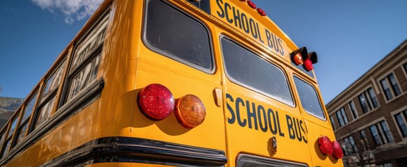 The Iconic School Bus Capturing Nostalgia and Childhood Adventures