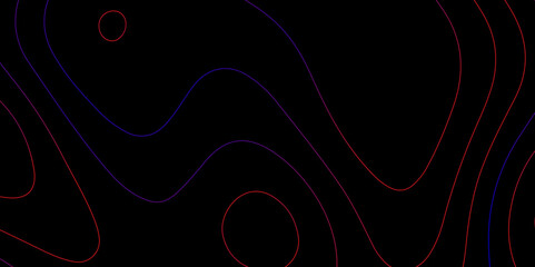 Abstract lines background. Contour maps. Vector illustration. The stylized height of the topographic map contour in lines and contours isolated on transparent. technology topo landscape grid map text	