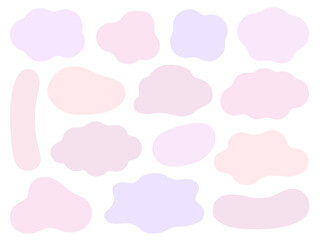 淡くて可愛いピンク系のふんわりフレーム