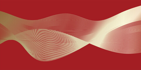 Digital artwork with elegant wave mesh formations

