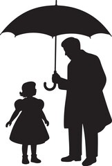 Romantic Couple Under Umbrella Silhouette &ndash; Love in Rain

Couple Holding Umbrella Vector &ndash; Perfect for Wedding & Valentine

Lovers in the Rain Clipart &ndash; Romantic SVG Design

Rainy Day Romance Silhouet