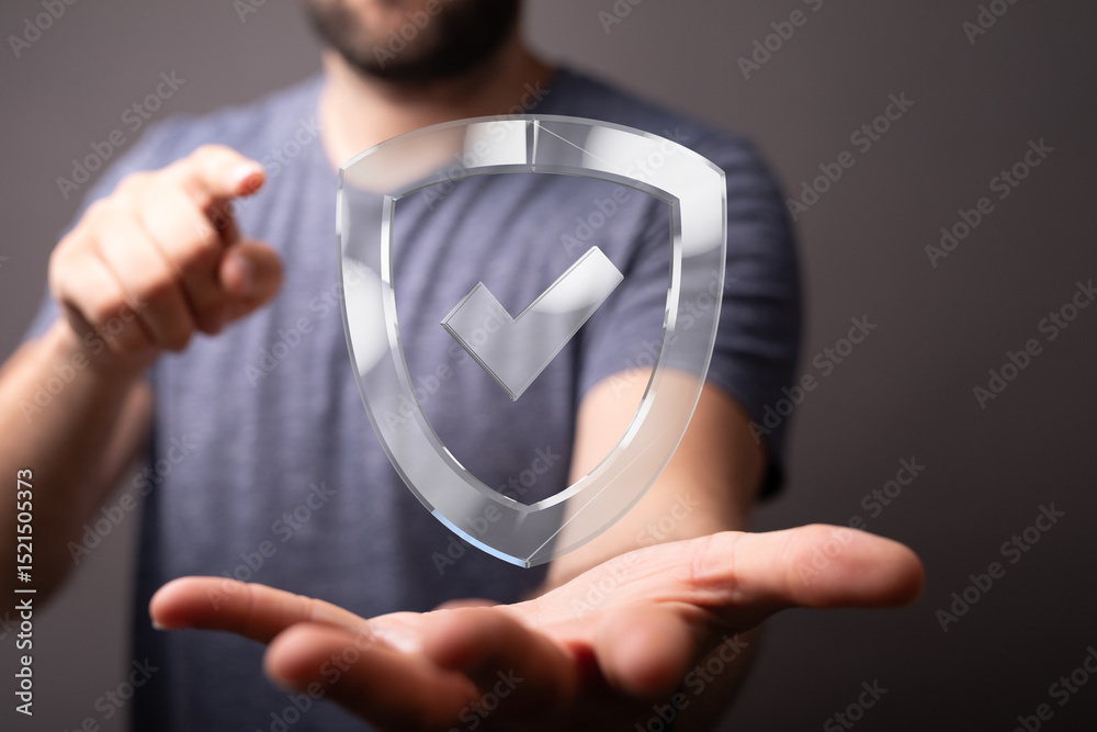 Poster ensure online safety with our robust security solutions. protect your data now!