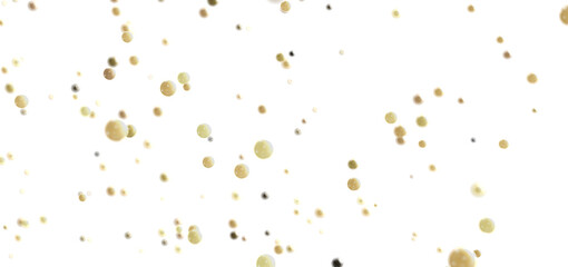 Abstract background of beige and gold bubbles floating on white. Perfect for websites, presentations, and more.