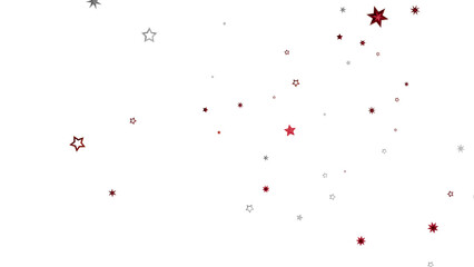 Festive background with red and silver stars. Perfect for holidays, celebrations, and more!
