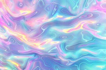 Fototapeta premium pastel background illustration, in the style of holography,