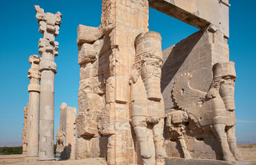 Gate of All Nations in Persepolis, Iran