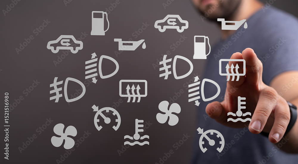 Aufkleber learn to identify and understand your car's dashboard warning lights. prevent costly repairs!