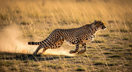 Cheetah's Pursuit Dynamic Speed And Agility In The African Savannah