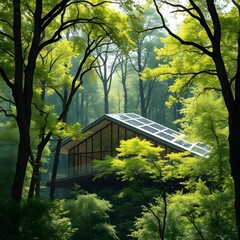 house in the forest